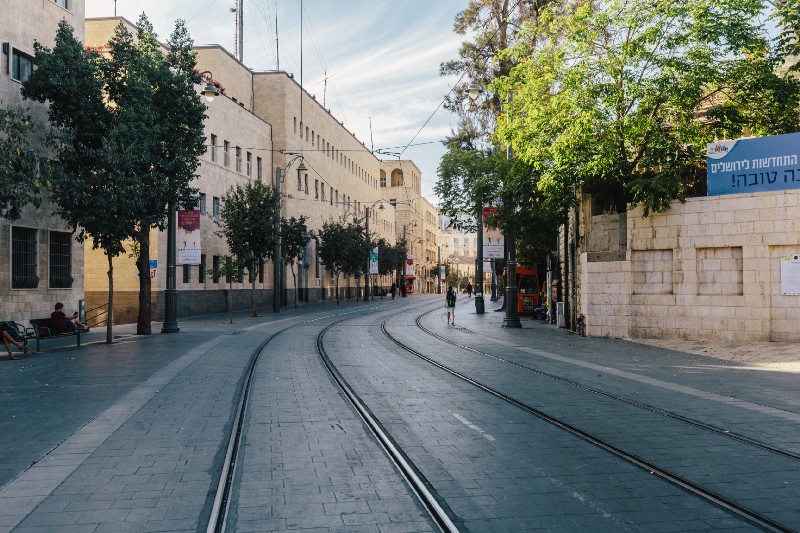 Jaffa Road，由市中心通往舊城區的主要道路