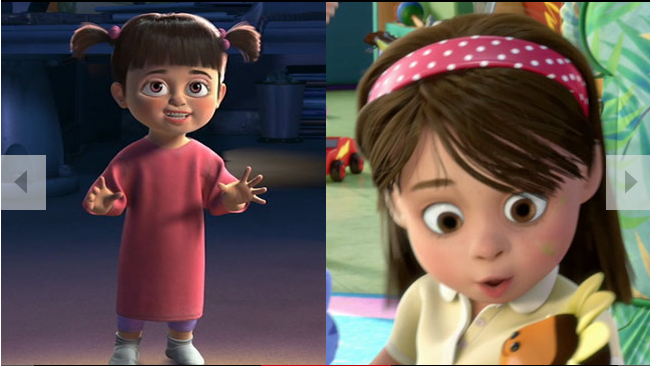 Boo in Toy Story 3