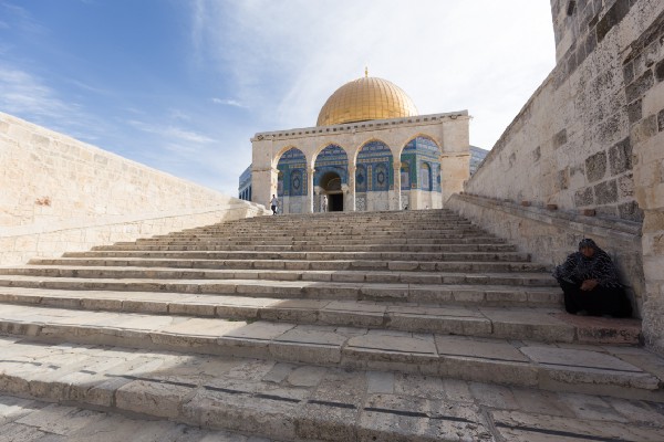 聖殿山裡的金頂寺，是耶路撒冷最顯眼地標。